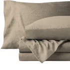 Wholesale Washed Cotton Bed Flat Wholesale Trendy Sheet Set Queen Size Bedding