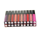 Wholesale 43 multicolor long lasting matte liquid lipstick cosmetics waterproof private label lip gloss