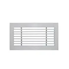 Aluminum sheet profiles linear bar air deflectors for ceiling vents