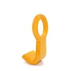 Carbon Steel Eye-type lifting bucket hook/Forged Hanging Hook for heavy goods