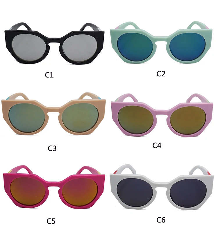 Солнцезащитные очки унисекс для девочек Eugenia оптом, современный дизайн, оптом-4