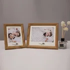 Beautiful wedding photo frame with polystyrene material printed plastic photo frame