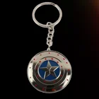 Custom captain shield-shaped keychain/Key rings for movie story items