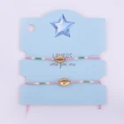 JOJO Wholesale Custom High Quality BFF Lovely Shell Charm Miyuki Elastic Bead Teenager Bracelet