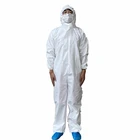 Hot Coverall Coverall IG0618-5 / 202071 In Stock Hot Sale Disposable Microporous PP SF Coverall Suit Working Suit