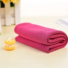 Logo customized Breathable Ice Towel Microfiber Quick Dry Cooling Sport Face Towel