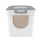 Top Seller Eco-Friendly Plastic Luxury Large Cat Litter Box With Poop Scoop