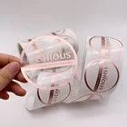 Printed Custom Direct Label Printing Printed Adhesive Rose Gold Foil Letter Clear Vinyl Stickers Label Custom