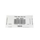 OLANTAI custom printing thermal paper airline ticket