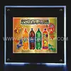 Beverage Store Backlit Light Box Led Acrylic Crystal Light Box