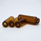 Mini Vial Glass Vial China Supplier 1ml 2ml 3ml Amber Mini Tubular Glass Vial Bottles For Pharmaceutical
