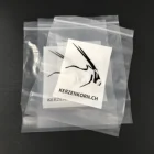 Transparent custom printing plastic LDPE zip self lock bag