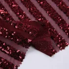 polyester sequin embroidery mesh stock vietnam spandex india glitter fabric