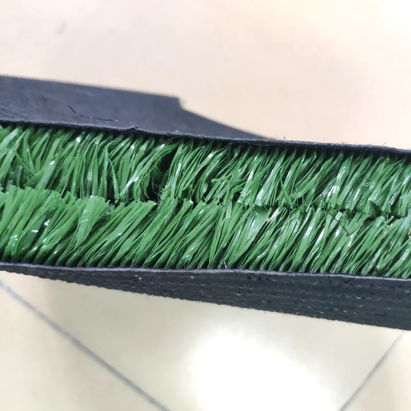 Football synthetic artificial grass zigzag backing grass for soccer field