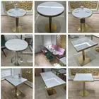 China Export Epoxy Resin Round Marble Table Top,Artificial Marble Top Quartz Dinning Table