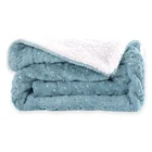Home Blanket Fur Rabbit Bed Blankets Super Soft Faux Fur Blanket Rabbit Fur Blanket For Bed Sofa