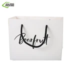 Custom logo Shopping bags for clothes coated paper gift bags