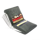 Color Wallet Can Be Customised Colorful Wallet Custom Color Mirco Fiber Or Real Leather Wallet For Men