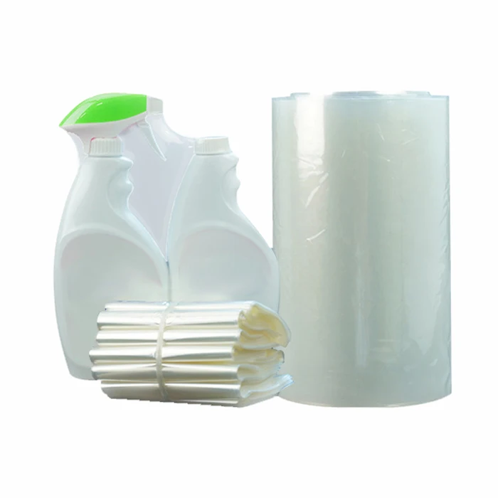 Customized Heat Shrinkable Film Bag Pvc Pof Polyolefin Material Sealing