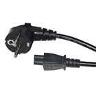 EU 1.5m computer 220V ac power cord 3 pin power cable