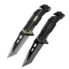 New process double color alumina handle folding knife