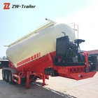 Top brand trailer company supply bulk powder tanker trailers