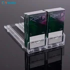 Automatic Clear Retail Shelf Divider System Spring Pusher for Tobacco Display