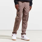 Men Casual Waterproof Nylon Utility Pocket Cargo Pants Long Trousers