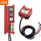 F21-2D Telecrane 220V 380V two rubber buttons concrete pump truck radio remote control