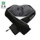 Electric cervical full body vibration roller shiatsu back and neck massager shawls for travel car home use