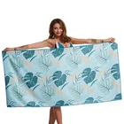Beach Towel Beach Microfiber Beach Towel Water Absorption Quick Dry Travel Sport Customized Logo For Out Beach Towel