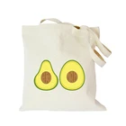 Custom biodegradable personalised fashionable canvas fabric shopping bag