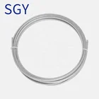 Gaosheng steel cable plastic covered pvc coated stainless steel wire rope price