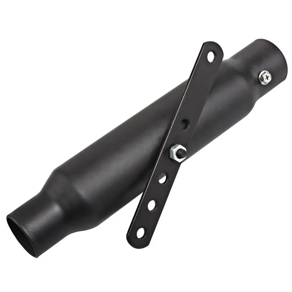 Motorcycle Short Exhaust Muffler Pipe Silencer For Harley Cafe Racer Chopper Bobber Custom Applications
