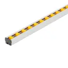 Shelf roller track small system for curtains
