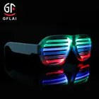 Newest Halloween Glow In The Dark Voice Control Glasses For Party