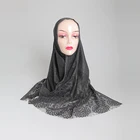 2019 new design factory custom Indian arab ladies hijab shawl cheap scarf