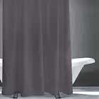 Hotel Quality Home Fabric Waffle Weave Waterproof Shower Curtains