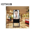 HUSHIDA Customize 42 43inch Ultra Thin LCD touch screen portable indoor digital advertising signage