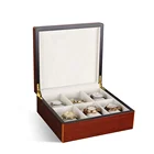 Hot Sale European Style Wooden Business Watch Packaging Box Without Mirror