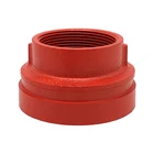 Reducer Ductile Iron Groove Adapter Concentric Reducer Reducing Coupling