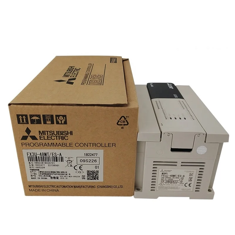 mitsubishi plc fx3u 64m fx3u-64mt/es-a