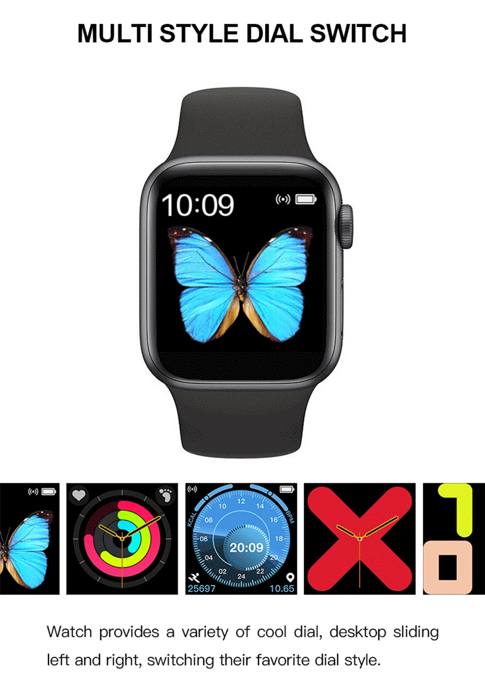 T55 Bt Call 1.54inch Smart watch Sport with 2 Straps Cellular Menu Dual Mode Fitpro App Fitness tracker Smartwatch T55