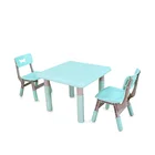 Home Children Furniture Updated Kindergarten Home Children Learning Furniture Plastic Kids Tables Chairs Set