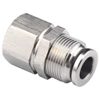 Copper male female bulkhead connectors Fitting for Pneumatic ,PMF tube Joints