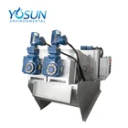 chemical industry screw filter dewatering machine automatic water treatment system