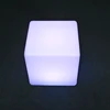 40cm wedding used party banquet decoration led sitting chair cube light furniture seating for sale