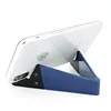 OEM available Colorful durable plastic v shape foldable tablet mobile phone stand