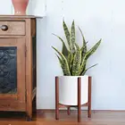 Pine Wood Plant Stand Indoor Outdoor Multi Layer Flower Shelf Rack Holder in Garden giardino scaffale piante