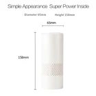 Negative Ion 2019 New Dual USB Mini Air Cleaner Portable Purifier For Car Home Room